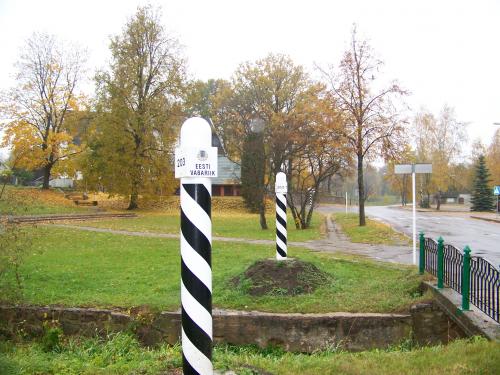 Grenze Estland Lettland (100_0521.JPG) wird geladen. Eindrucksvolle Fotos aus Lettland erwarten Sie.